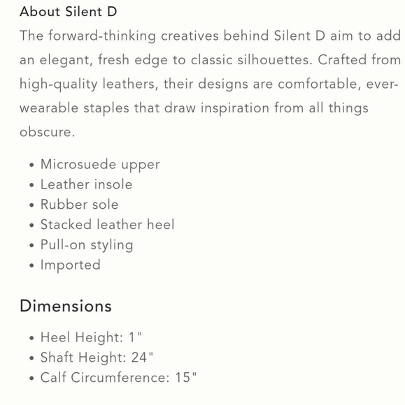 Anthropologie “Silent D” Over the Knee Boots size 10 🌟Host Pick - Picture 9 of 10